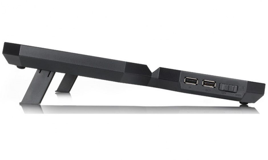 Imagine Stand Notebook 15.6" cu 4 ventilatoare + 2 x USB, DeepCool MULTI CORE X6-5